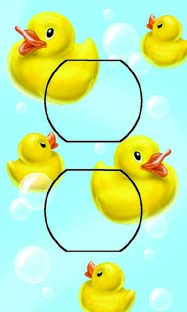 Rubber Ducky Single Duplex SwitchStix Peel and Stick Outlet Wall Plate Cover Décor