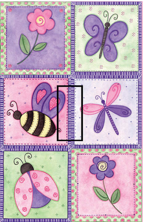 Pink Springtime OP Single Toggle SwitchStix Peel and Stick Switch Plate Cover Décor